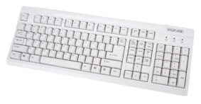 BASIC KEYBOARD WHITE, cliquez pour agrandir