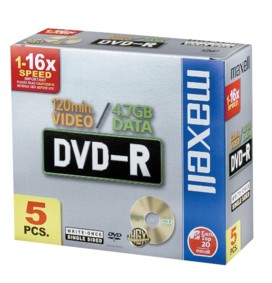 MAXELL DVD -R, cliquez pour agrandir 