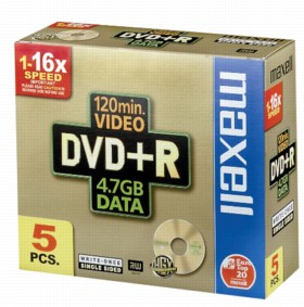 MAXELL DVD +R DATA, cliquez pour agrandir 