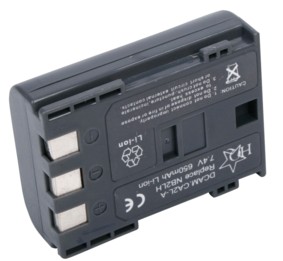 Batterie pour Canon BP-2L14, BP-2LH, NB-2L, NB-2LH, cliquez pour agrandir 
