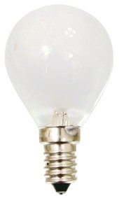 Globe e14 15W frosted, cliquez pour agrandir 