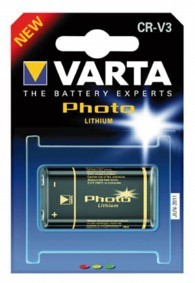 Pile Lithium Varta - CRV3 - 3.0V - 3000mAh - 14.5 x 29mm, cliquez pour agrandir 