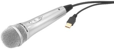 Microphone dynamique avec connexion USB, cliquez pour agrandir 