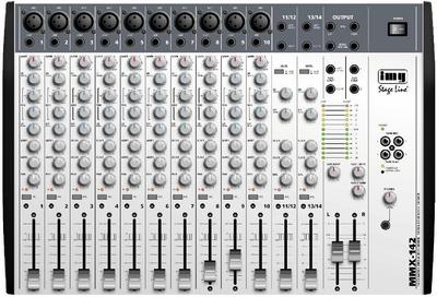 Table de mixage audio 14 canaux, cliquez pour agrandir 