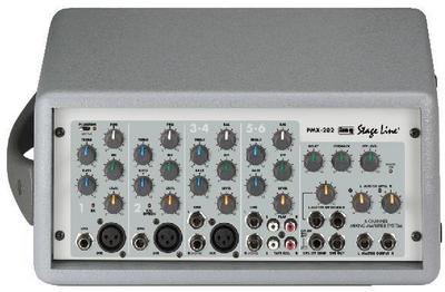 Amplificateur-mixeur stro 4 canaux, 2 x 200 W<SUB>RMS</SUB>, 2 x 300 W<SUB>MAX</SUB>, cliquez pour agrandir 