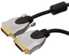 Câble DVI-I Dual link, mâle/femelle, haute qualité, 1.5m