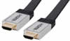 Câble HDMI 19 broches vers HDMI 19 broches, haute qualité, plat, 10m