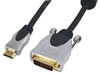 Câble HDMI 19p vers DVI haute qualité 20m