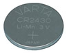 Pile bouton Lithium Varta - CR2430 - 3V - 500mAh - 24x3mm