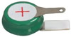 Pile bouton rechargeable NiMh - 1,2V - 70mAh - 15.6x6.5mm