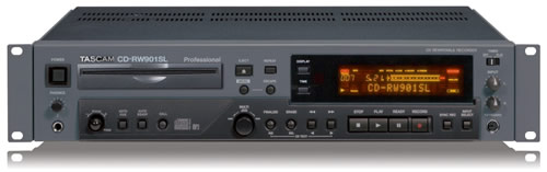 CD-RW901SL - Enregistreur professionnel de CD Audio avec lecture de fichiers MP3 - Tascam, cliquez pour agrandir 