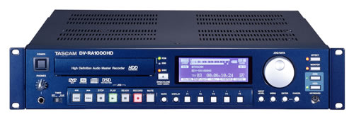 DV-RA1000HD - Masterrecorder Audio/DSD  haute dfinition - Tascam, cliquez pour agrandir 