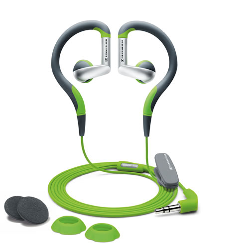 Sennheiser - OMX 70 Sport - Casque intra-auriculaire tour doreille pour baladeur, cliquez pour agrandir 