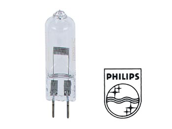 Ampoule halogne Philips - 250W / 24V - EHJ G6.35 - 3400K - 50H, cliquez pour agrandir 