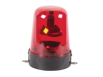 Gyrophare - Rouge - (avec Adaptateur 12vca), cliquez pour agrandir 