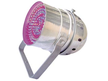 Projecteur LED PAR56 - Modle Court - Chrom - 108 x LEDs 10mm - DMX, cliquez pour agrandir 