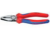 Combination pliers, polished, 180mm