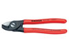 Cable shears, plastic coated, 165mm