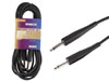 Cable Professionnel pour Guitare, Jack Mono 6.3mm Vers Jack Mono 6.3mm (6m, Noir)