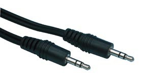 Cble Fiche Jack 3.5 mm stro mle vers fiche Jack 3.5 mm stro mle 10m, cliquez pour agrandir 