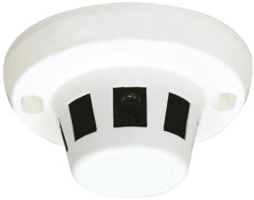 Camra couleur CCTV en boitier dtecteur de fume - SEC-CAM370, cliquez pour agrandir 