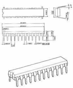 DS12C887 - real time clock ic, cliquez pour agrandir 