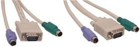 Kit de cbles pour commutateur KVM, 3m, cliquez pour agrandir 
