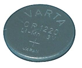 Pile bouton Lithium Varta - CR1220 - 3V - 35mAh - 12.5x2mm, cliquez pour agrandir 