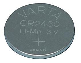 Pile bouton Lithium Varta - CR2430 - 3V - 500mAh - 24x3mm, cliquez pour agrandir 