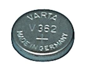Pile bouton pour montre Varta - V362 - 1.55V - 21mah, cliquez pour agrandir 