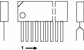 STK405-070A - power amplifier, cliquez pour agrandir 