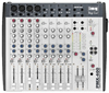Table de mixage amplifiée stéréo, 2x200 W<SUB>RMS</SUB>/2x300 W<SUB>MAX</SUB>/4 Ohm;