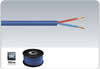 Câbles Haut-parleur pour sonorisation ligne 100 V,  2 x 1.5mm, bleu, 100m