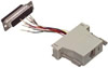 Adaptateur DB25 mle - RJ45 femelle