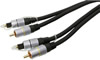 Câble RCA + Optique Toslink vers RCA + Optique Toslink, double blindage, haute qualité, 1.5m
