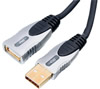 Câble USB2.0 A mâle <=> A femelle haute qualité, 2.5m