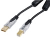 Câble USB 2.0: USB A vers USB B , haute qualité, 2.5m