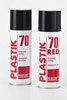 Plastic 70 : laque acrylique transparente de résine - 400ml