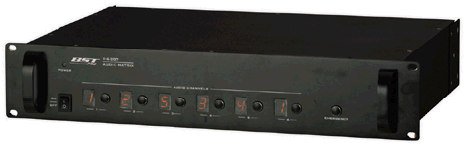 BST - T-6207 - Matrice Audio 6x6 Cde Manuel afficheur, cliquez pour agrandir 