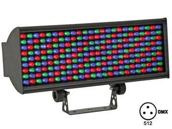 Effet LED wash - 216 LED de 10mm, cliquez pour agrandir 