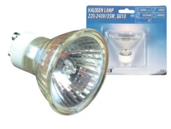 Ampoule halogne GU10 - 35W / 230V - 2000H, cliquez pour agrandir 