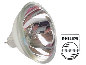 Ampoule halogne Philips 150W / 15V, BRJ G6.35, 3400K, 50H, cliquez pour agrandir 