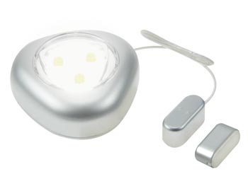 Lampe LED autocollante avec contact magntique, cliquez pour agrandir 