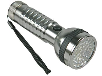 Lampe torche  LED - 41 LED, cliquez pour agrandir 