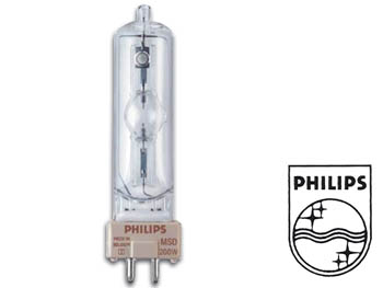 Philips - Lampe halogne - MSD - 200W / 70V - GY9.5 - 6700K - 3000H, cliquez pour agrandir 