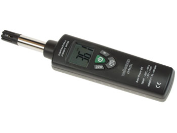 Thermometre/hygrometre Numerique (0% a 100% RH et -20C  +60C), cliquez pour agrandir 