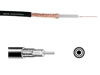Câble Coaxial Rg-59 B/U Mil Noir, 0.58mm / 6.2mm, 100m