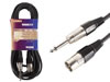 Cable Professionnel XLR, XLR Male Vers Jack Mono 6.3mm (6m)