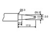 Panne de Rechange Pointe 4 pour Vtssc10n-20n-30n